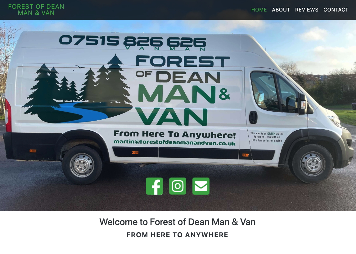 Forest of Dean Van Man